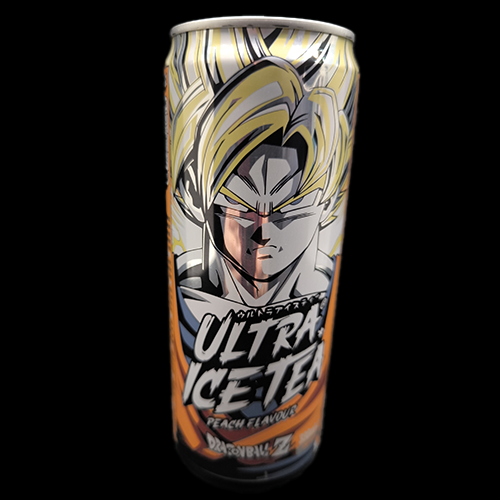 Ultra ice tea peach flavour Dragon ball Z Goku