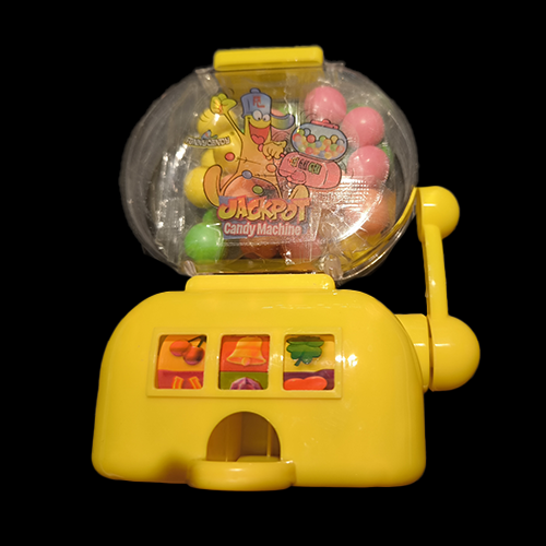 Funny candy - Jackpot Candy Machine jaune